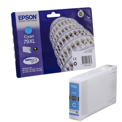 Tusz Epson T7902 do WP-5110/5190/5620/5690 | 17 ml | cyan Epson