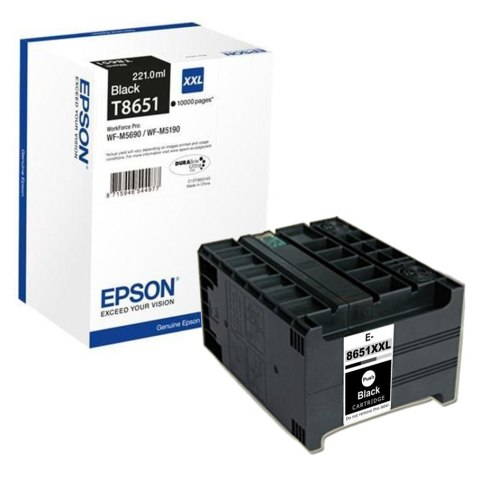 Tusz Epson T8651 do WorkForce Pro WF-M5690DWF | 10 000str. | 221 ml | black Epson