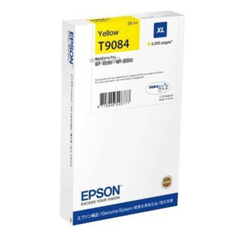 Tusz Epson T9084 39 ml | 4000str | yellow Epson