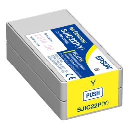 Tusz Epson do SJIC22P TM-C3500 Yellow Epson