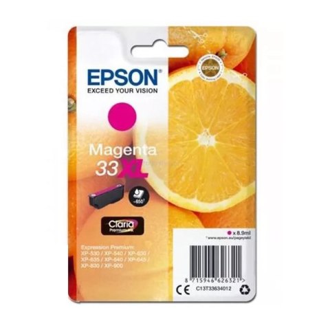 Tusz Epson magenta Claria T33XL PremiumInk Epson