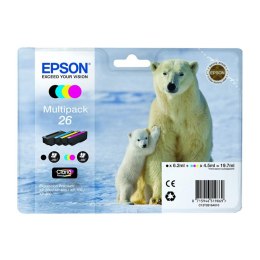 Zestaw tuszy Epson T2616 do XP-600/700/800 | 19,7ml | CMYK Epson