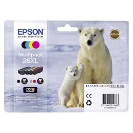 Zestaw tuszy Epson T2636 do XP-600/700/800 |41,3ml | CMYK Epson