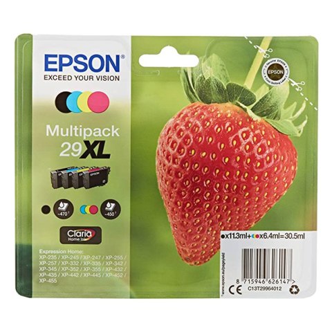 Zestaw tuszy Epson T29 XL do XP-235/332/335/432 | 3X6,4 ml CMYK Epson