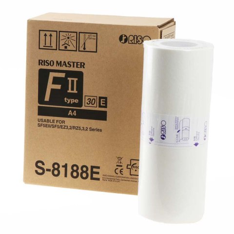 Riso matryca S-8188 FII type 30 E A4 | 2 szt. Riso Riso matryca S-8188 FII type 30 E A4 | 2 szt. Riso