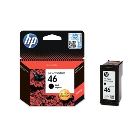 Tusz HP 46 do DJ 4729/2029/2529/2520 | 1500 str. | black HP