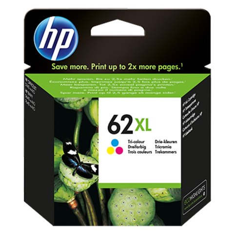 Tusz HP 62XL do Officejet 8040 | 415 str. | CMY HP