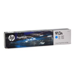 Tusz HP 913A do PageWide Pro 452DW/DWT, 477DW/DWT | 3 000 str. | cyan HP