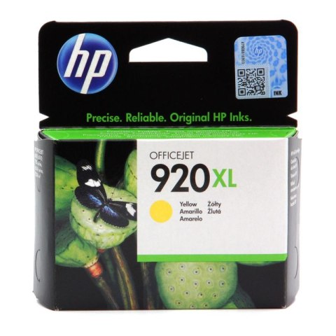 Tusz HP 920XL do Officejet 6000/6500/7000/7500 | 700 str. | yellow HP