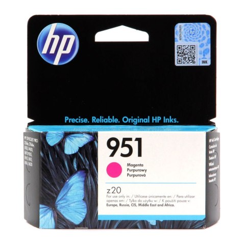 Tusz HP 951 do Officejet Pro 8100/8600 | 700 str. | magenta HP