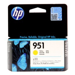 Tusz HP 951 do Officejet Pro 8100/8600 | 700 str. | yellow HP