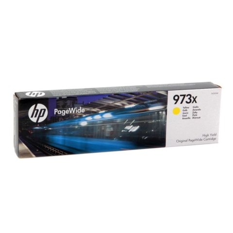 Tusz HP 973X do PageWide Pro 452DW/DWT, 477DW/DWT | 7 000 str. | yellow HP