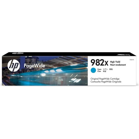 Tusz HP 982X HY PageWide Enterprise Flow 785 / 765 / 780 | 16 000 str. | CYAN HP