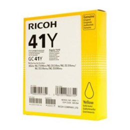 Tusz Ricoh do SG 2100N/3110DN/3110DNW GC 41YL | 600 str. | yellow Ricoh