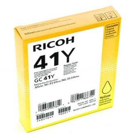 Tusz Ricoh do SG 3110DN/3110DNW GC 41Y | 2 200 str. | yellow Ricoh