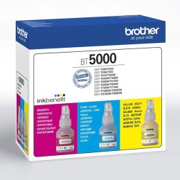 Brother oryginalny ink / tusz BT-5000CLVAL, CMY, 3x5000s