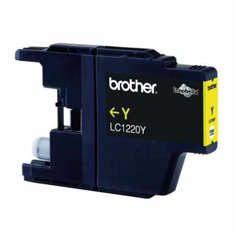 Brother oryginalny ink / tusz LC-1220Y, yellow, 300s