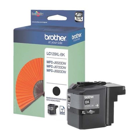 Brother oryginalny ink / tusz LC-129XLBK, black, 2400s