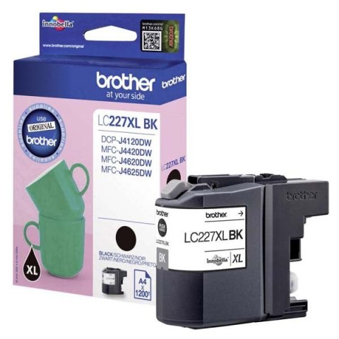 Brother oryginalny ink / tusz LC-227XLBK, black, 1200s