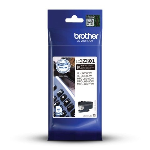 Brother oryginalny ink / tusz LC-3239XLBK, black, 6000s