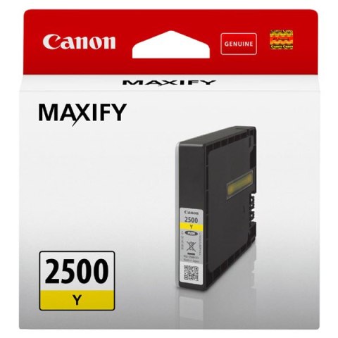 Canon oryginalny ink / tusz PGI-2500 Y, 9303B001, yellow, 9.6ml