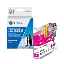 G&G kompatybilny ink / tusz z LC-225XLM, NP-B-0225XLM, magenta, 1200s