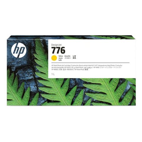 HP oryginalny ink / tusz 1XB08A, HP 776, Yellow, 1000ml