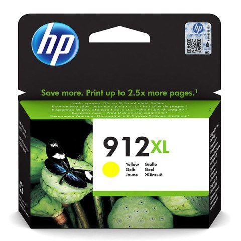 HP oryginalny ink / tusz 3YL83AE#301, HP 912XL, high capacity, yellow, blistr, 825s