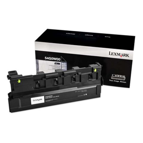 Lexmark oryginalny waste box 54G0W00, 90000s, Lexmark MS911de,MX910de,MX910dxe,MX911de,MX911dte,MX9165, pojemnik na zużyty toner