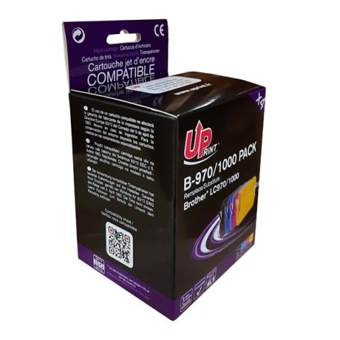 UPrint kompatybilny ink / tusz z B-970/1000 PACK, 1xblack/1xcyan/1xmagenta/1xyellow UPrint kompatybilny ink / tusz z B-970/1000 PACK, 1xblack/1xcyan/1xmagenta/1xyellow