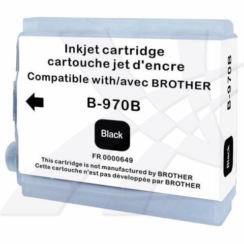 UPrint kompatybilny ink / tusz z LC-1000BK, B-970B, black, 18ml UPrint kompatybilny ink / tusz z LC-1000BK, B-970B, black, 18ml