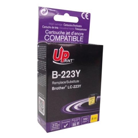 UPrint kompatybilny ink / tusz z LC-223Y, B-223Y, yellow, 550s, 8ml