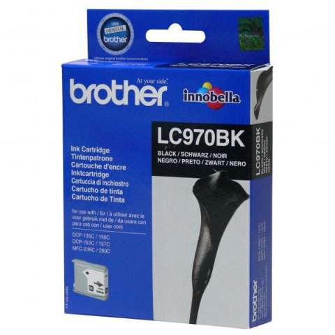 Brother oryginalny ink / tusz LC-970BK, black, 350s Brother oryginalny ink / tusz LC-970BK, black, 350s