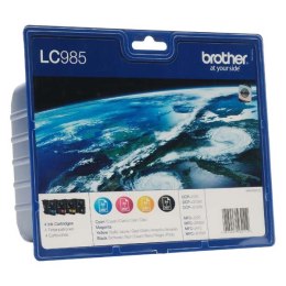 Brother oryginalny ink / tusz LC-985VALBP, CMYK, 300s