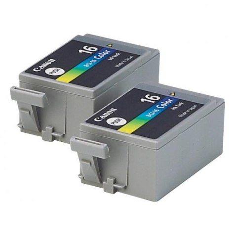 Canon oryginalny ink / tusz BCI-16 C, 9818A020, 9818A002, color, 2*100s, 2-pack - Canon oryginalny ink / tusz BCI-16 C, 9818A020, 9818A002, color, 2*100s, 2-pack -