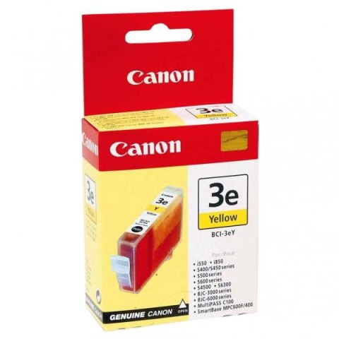 Canon oryginalny ink / tusz BCI-3 Y, 4482A002, yellow, 280s, - Canon oryginalny ink / tusz BCI-3 Y, 4482A002, yellow, 280s, -