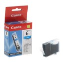 Canon oryginalny ink / tusz BCI-6 C, 4706A028, 4706A017, cyan, blistr z ochroną, 13ml