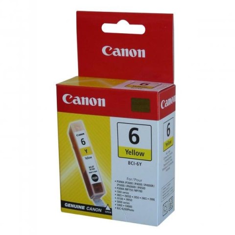 Canon oryginalny ink / tusz BCI-6 Y, 4708A002, yellow, 280s, 13ml