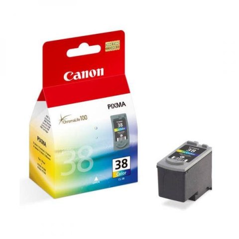 Canon oryginalny ink / tusz CL-38, 2146B008, 2146B003, color, blistr z ochroną, 207s, 9ml