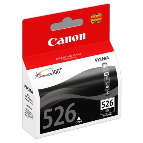 Canon oryginalny ink / tusz CLI-526 BK, 4540B006, black, blistr z ochroną, 9ml, EOL Canon oryginalny ink / tusz CLI-526 BK, 4540B006, black, blistr z ochroną, 9ml, EOL