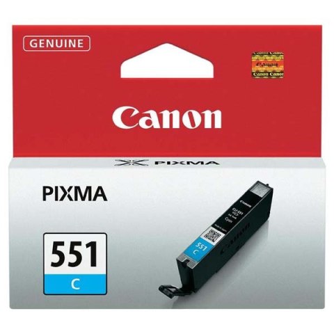 Canon oryginalny ink / tusz CLI-551 C, 6509B001, cyan, 7ml