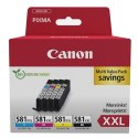 Canon oryginalny ink / tusz CLI-581 XXL CMYK, 1998C007, CMYK, 4*11.7ml, very high capacity, 4-pack