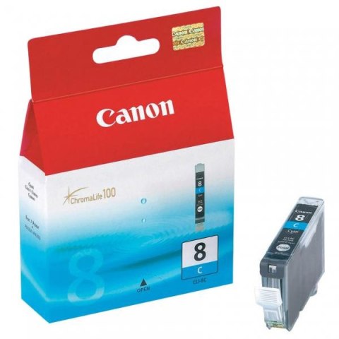 Canon oryginalny ink / tusz CLI-8 C, 0621B001, cyan, 490s, 13ml Canon oryginalny ink / tusz CLI-8 C, 0621B001, cyan, 490s, 13ml