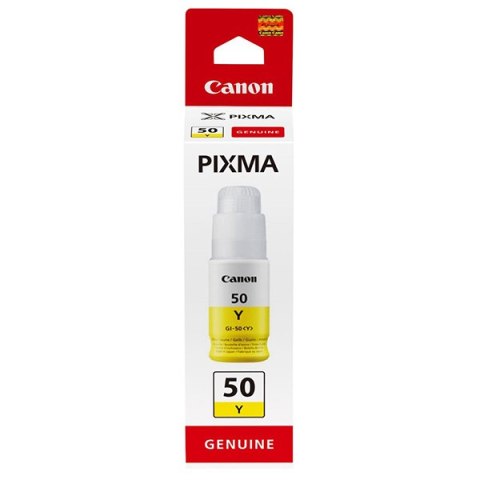 Canon oryginalny ink / tusz GI-50 Y, 3405C001, yellow, 7700s, 70ml