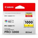 Canon oryginalny ink / tusz PFI-1000 Y, 0549C001, yellow, 3365s, 80ml