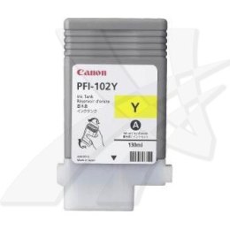 Canon oryginalny ink / tusz PFI-102 Y, 0898B001, yellow, 130ml