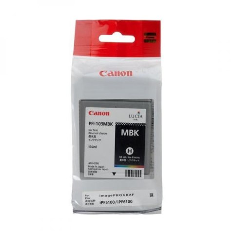 Canon oryginalny ink / tusz PFI-103 MBK, 2211B001, czarny mat, 130ml