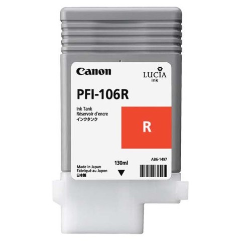 Canon oryginalny ink / tusz PFI-106 R, 6627B001, red, 130ml