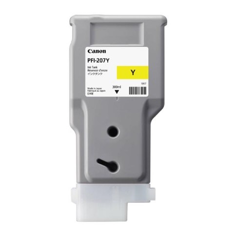 Canon oryginalny ink / tusz PFI-207 Y, 8792B001, yellow, 300ml