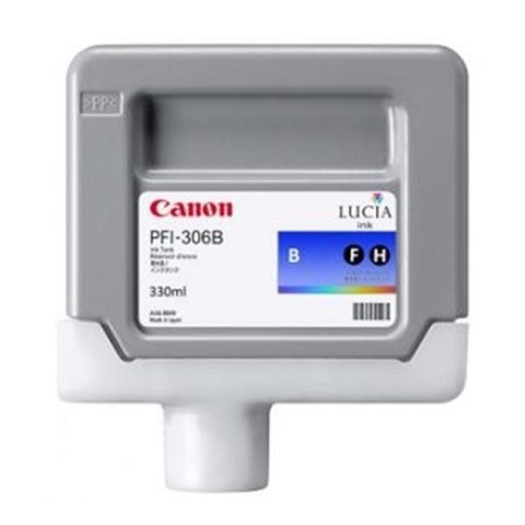 Canon oryginalny ink / tusz PFI-306 BL, 6665B001, blue, 330ml